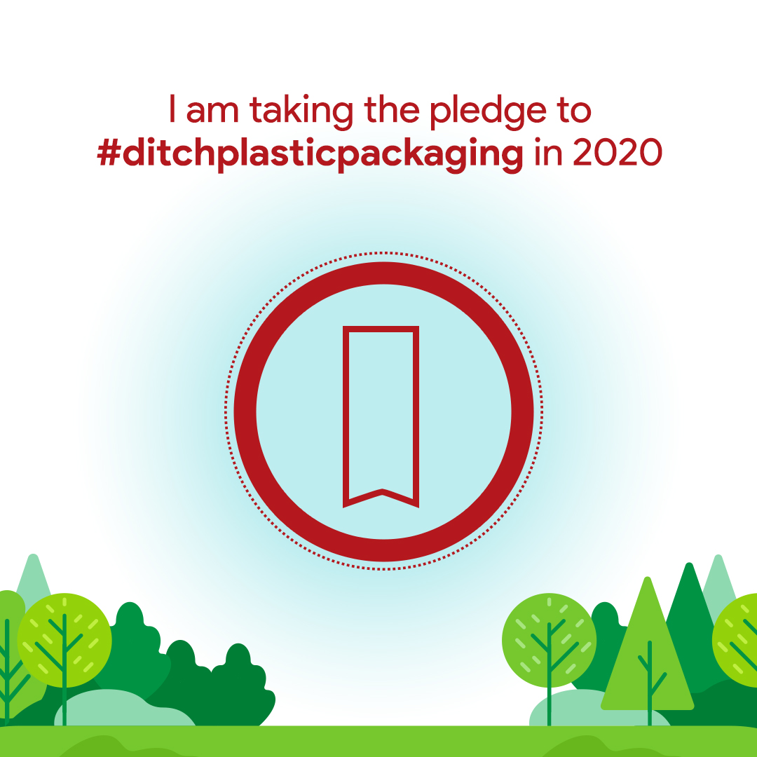 ditch plastic 2020 pledge