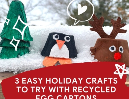3 Easy Holiday Crafts To Try With Recycled Egg Cartons