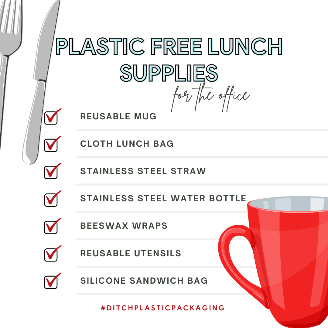 lunch checklist plastic free