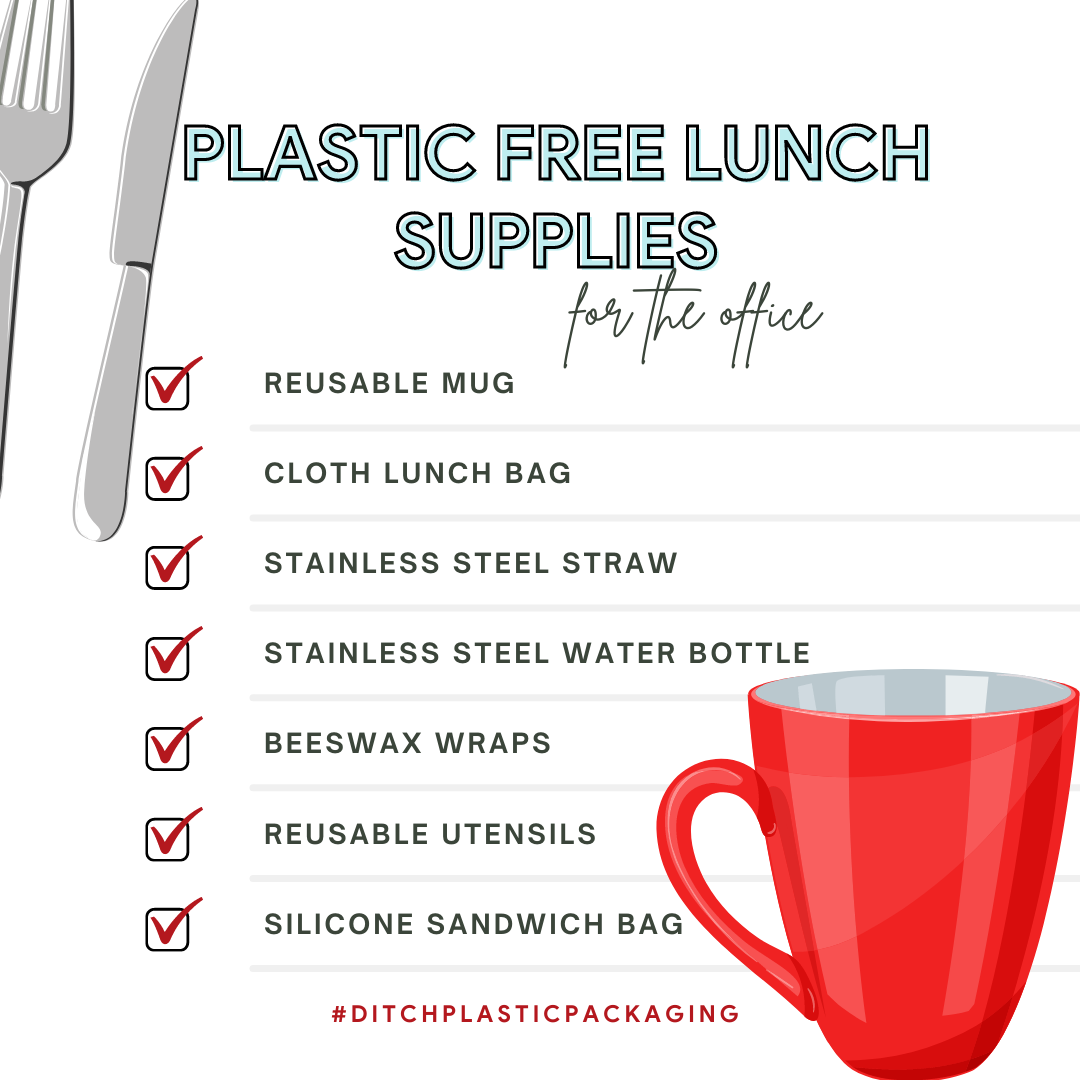 plastic free lunch supplies checklist